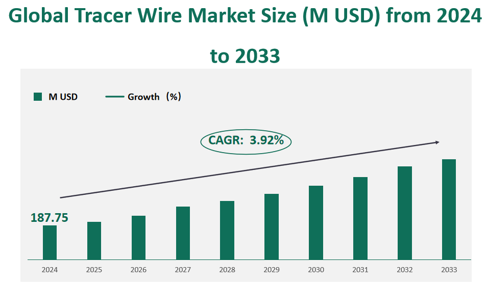 Global Tracer Wire Market Revenue and Share Insights by Type, Application, Region and Player from 2024 to 2033 1 Tracer Wire Market