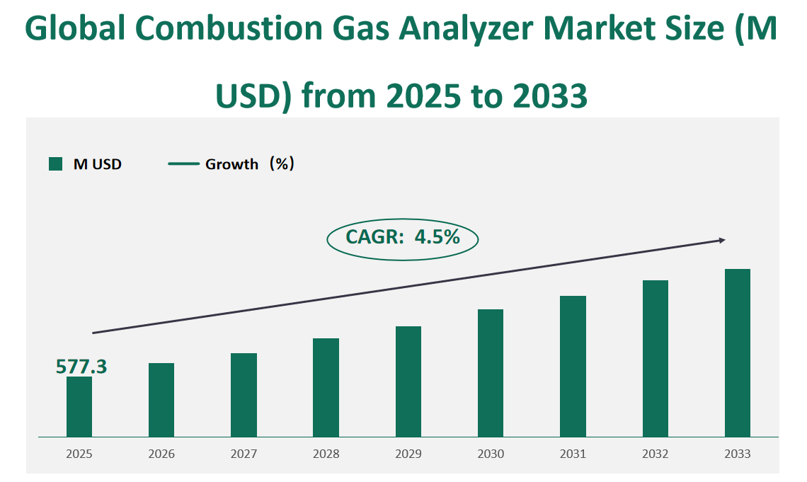 Global Combustion Gas Analyzer Market Revenue and Share Insights by Type, Application, Region and Player from 2025 to 2033 1 Combustion Gas Analyzer Market