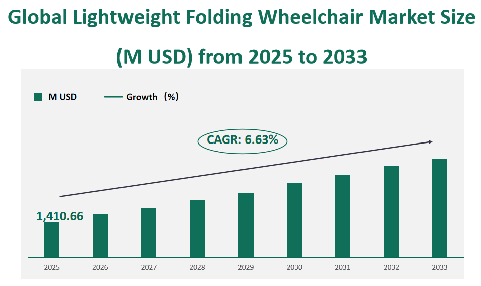 Global Lightweight Folding Wheelchair Market Revenue and Share Insights by Type, Application, Region and Player from 2025 to 2033 1 Lightweight Folding Wheelchair Market